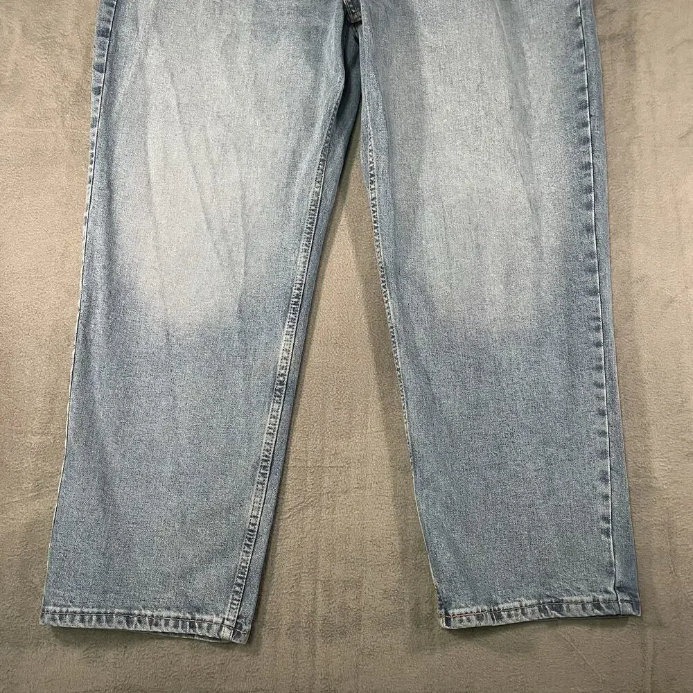 Levi’s 550 Jeans Light Wash Men’s 42x29 Relaxed Fit Straight Leg Denim